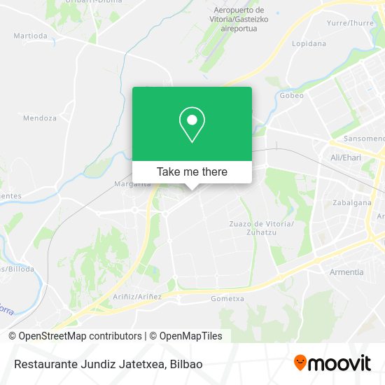 Restaurante Jundiz Jatetxea map