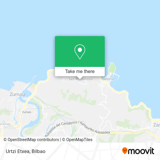 mapa Urtzi Etxea