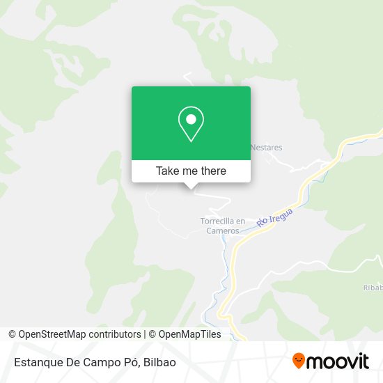 Estanque De Campo Pó map