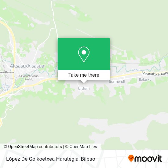 López De Goikoetxea Harategia map