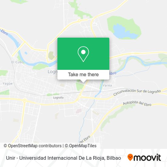 Unir - Universidad Internacional De La Rioja map