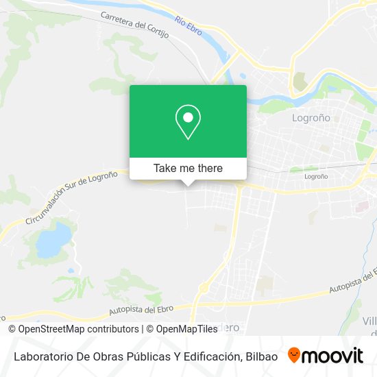 Laboratorio De Obras Públicas Y Edificación map