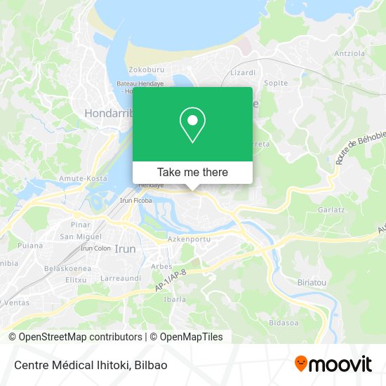 Centre Médical Ihitoki map
