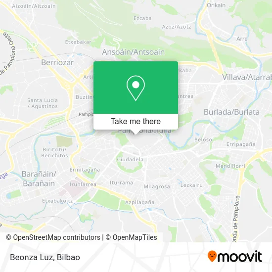 Beonza Luz map