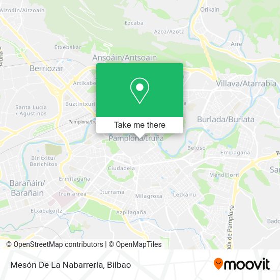 Mesón De La Nabarrería map