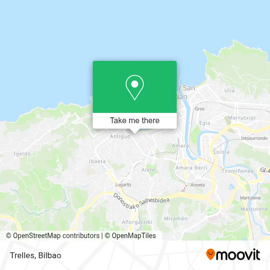 Trelles map