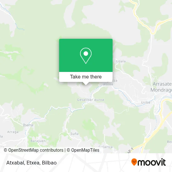 Atxabal, Etxea map