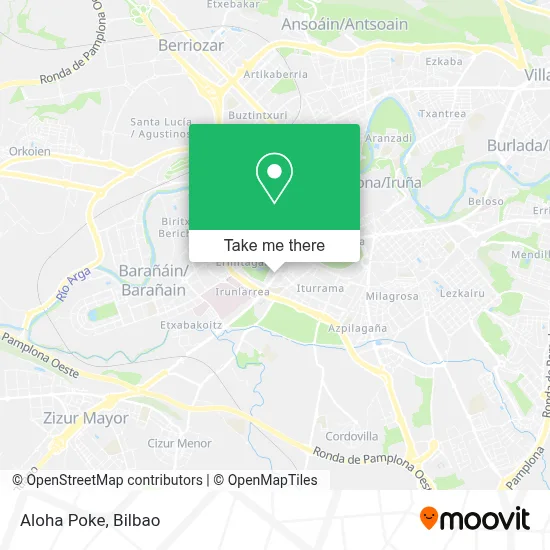 Aloha Poke map