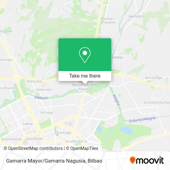 Gamarra Mayor/Gamarra Nagusia map