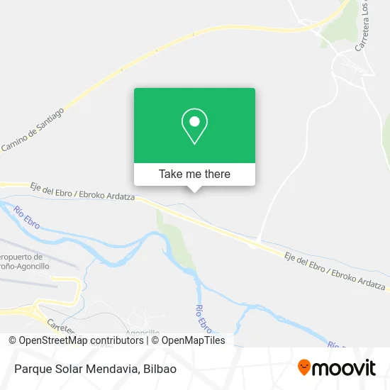 Parque Solar Mendavia map