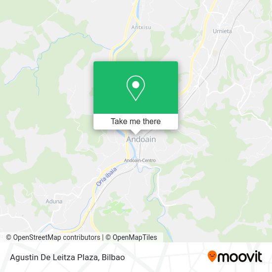 Agustin De Leitza Plaza map