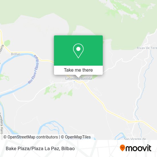 Bake Plaza/Plaza La Paz map