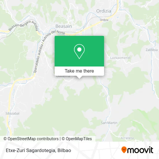 Etxe-Zuri Sagardotegia map