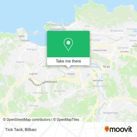 Tick Tack map