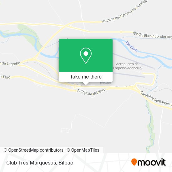 Club Tres Marquesas map