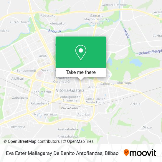 Eva Ester Mallagaray De Benito Antoñanzas map