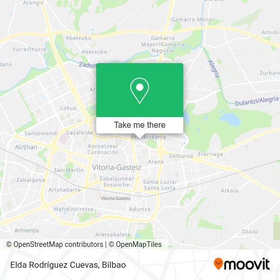 Elda Rodríguez Cuevas map