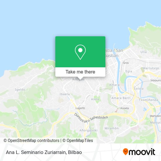 Ana L. Seminario Zuriarrain map