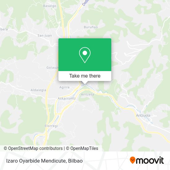 Izaro Oyarbide Mendicute map