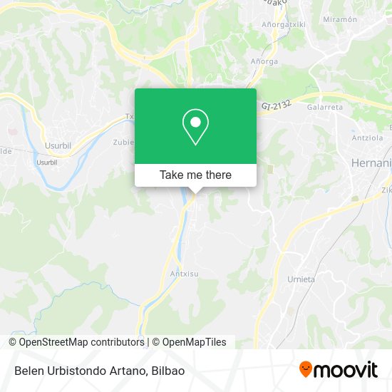 Belen Urbistondo Artano map