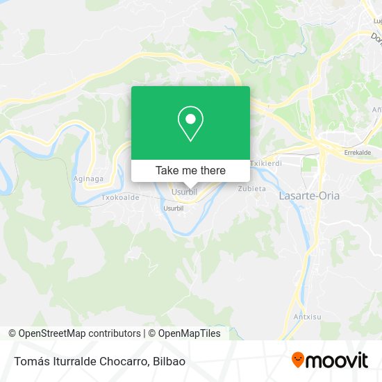 Tomás Iturralde Chocarro map