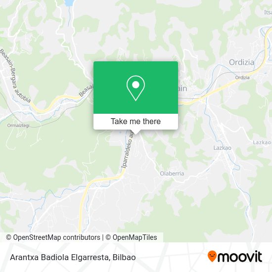 Arantxa Badiola Elgarresta map