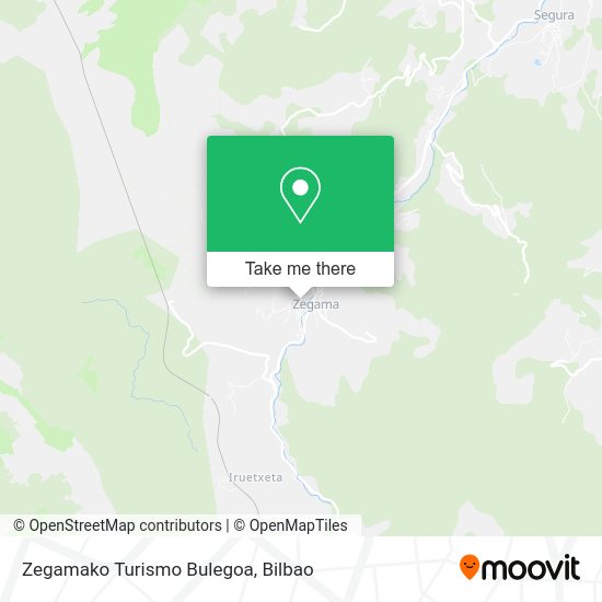 Zegamako Turismo Bulegoa map