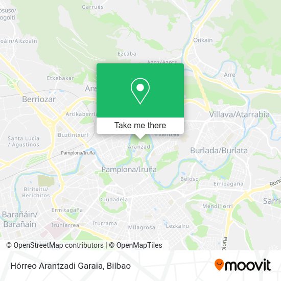 Hórreo Arantzadi Garaia map