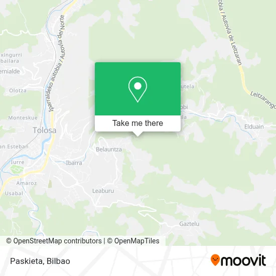 Paskieta map