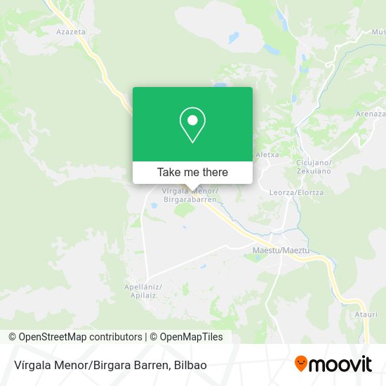 Vírgala Menor/Birgara Barren map