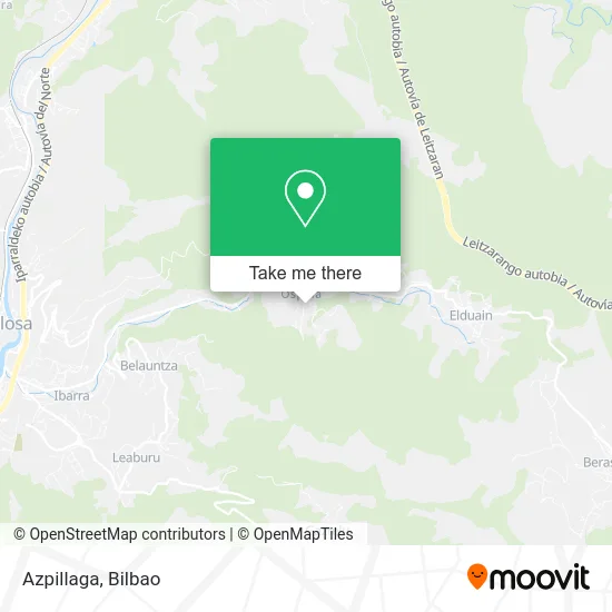 Azpillaga map