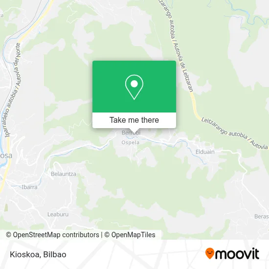 Kioskoa map