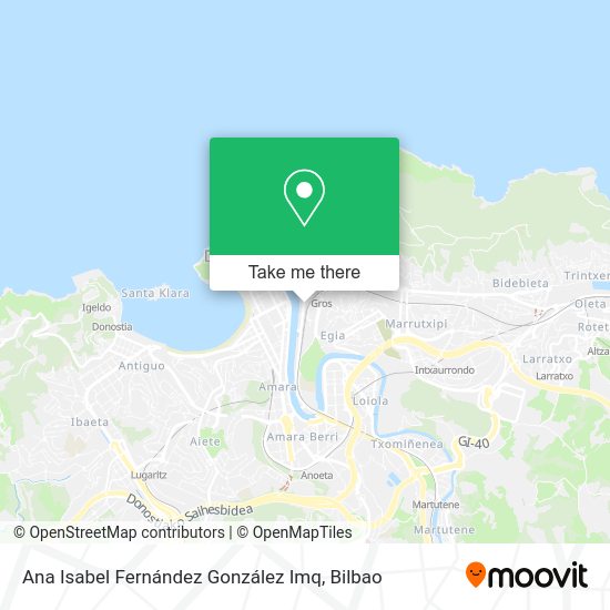 Ana Isabel Fernández González Imq map