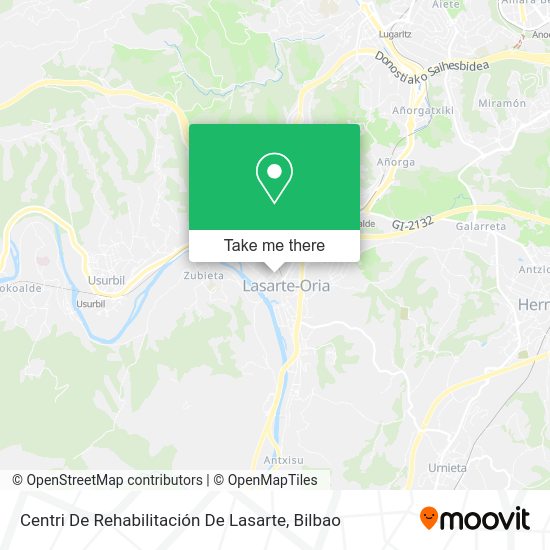 Centri De Rehabilitación De Lasarte map