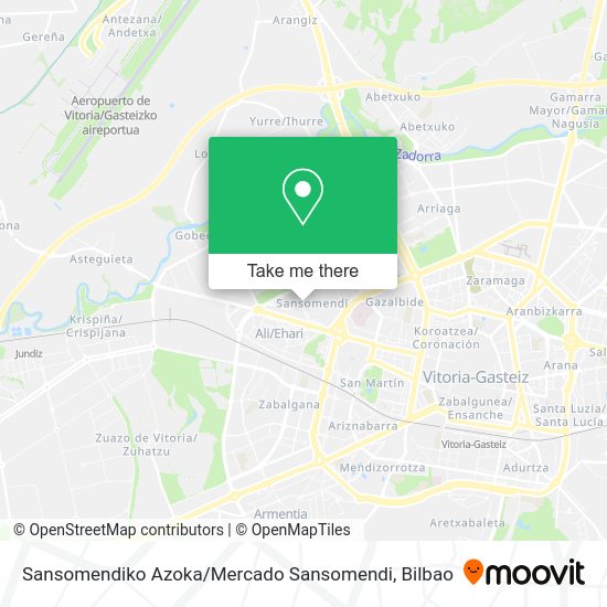 Sansomendiko Azoka / Mercado Sansomendi map