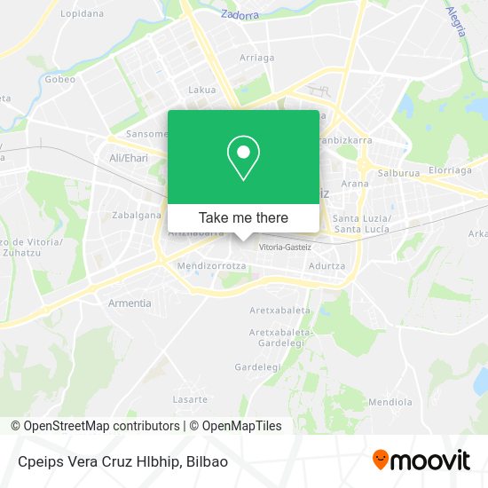 Cpeips Vera Cruz Hlbhip map