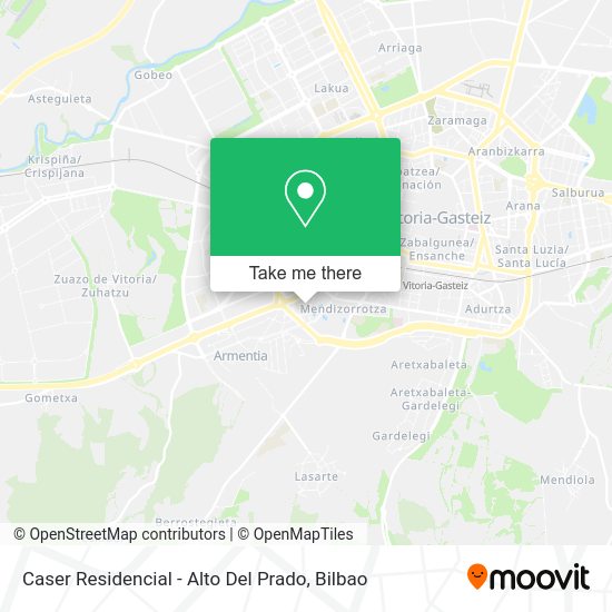 Caser Residencial - Alto Del Prado map