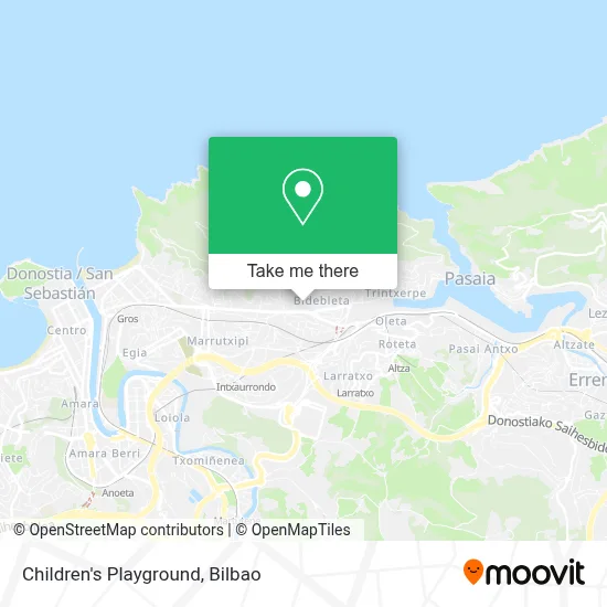 Parque Infantil map
