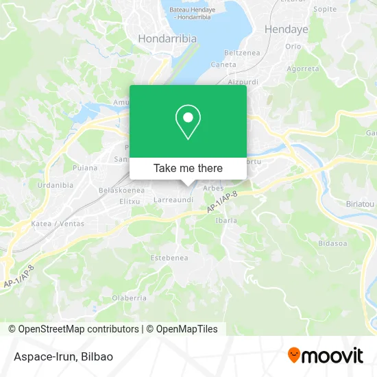 Aspace-Irun map