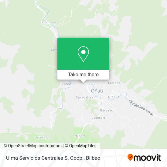 Ulma Servicios Centrales S. Coop. map