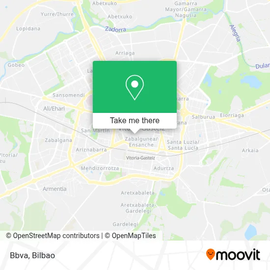 Bbva map