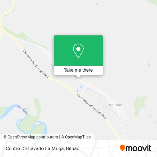 Centro De Lavado La Muga map