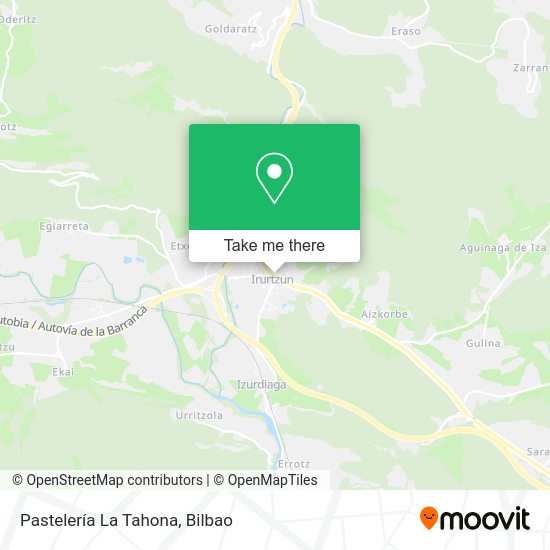 Pastelería La Tahona map