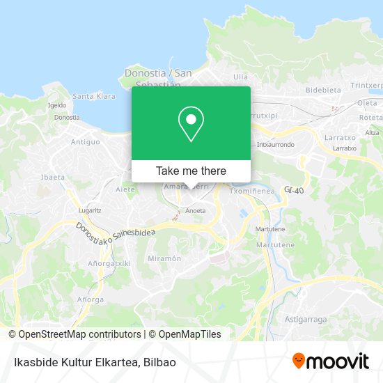 Ikasbide Kultur Elkartea map