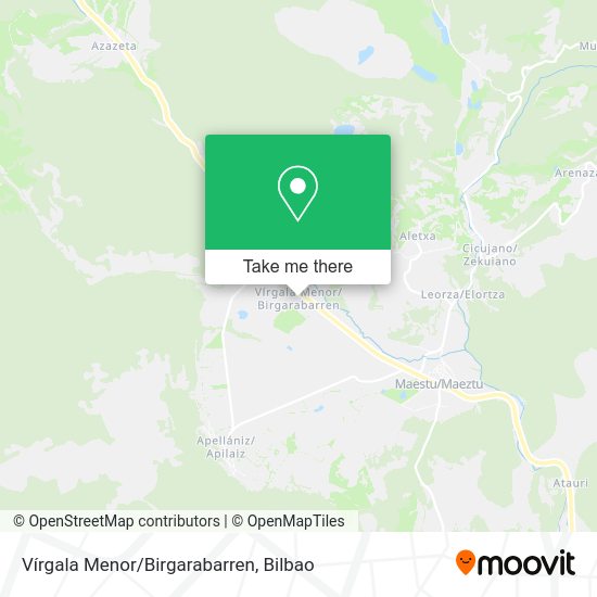 Vírgala Menor/Birgarabarren map