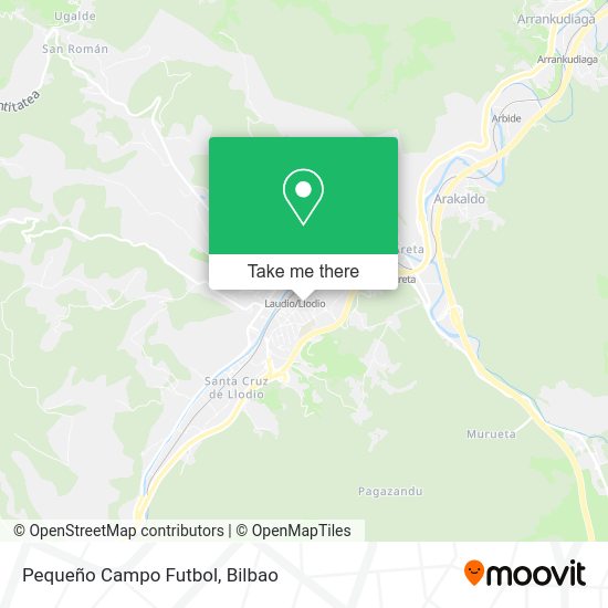 Pequeño Campo Futbol map
