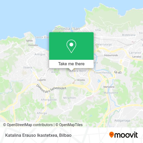 Katalina Erauso Ikastetxea map