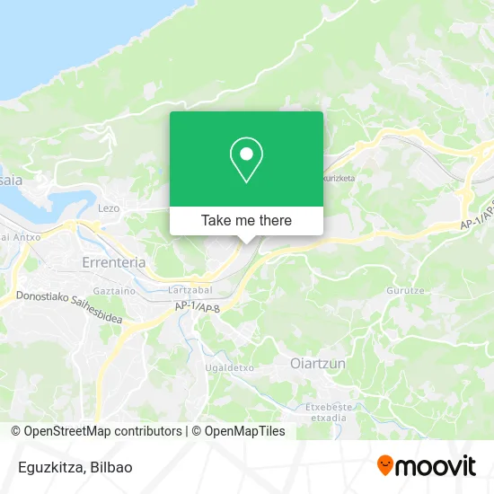 mapa Eguzkitza