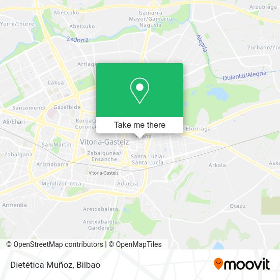 Dietética Muñoz map