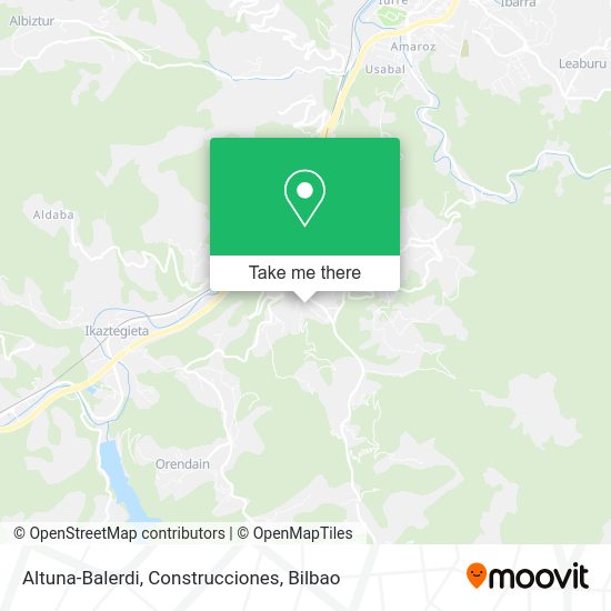 Altuna-Balerdi, Construcciones map